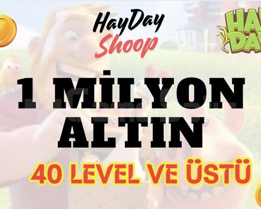 40 LVL ÜZERİ 1 MİLYON ALTIN PAKETİ