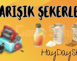 100 ADET KARIŞIK ŞEKER | HAY DAY