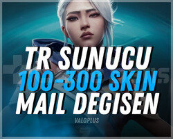 TR SUNUCU/EN AZ 100 SKİN / EN FAZLA 300 SKİNRANDOM