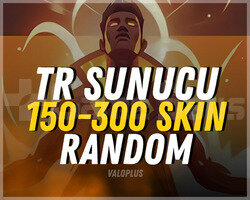 TR SUNUCU 150 SKİN VALORANT RANDOM HESAP