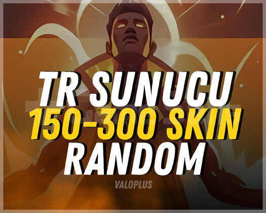 TR SUNUCU 150 SKİN VALORANT RANDOM HESAP
