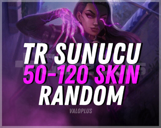 TR SUNUCU 50 SKİN VALORANT RANDOM HESAP