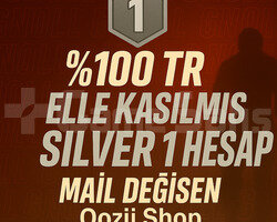TR + SİLVER 1 + MAİL DEĞİŞEN +DÜŞÜK MMR  !