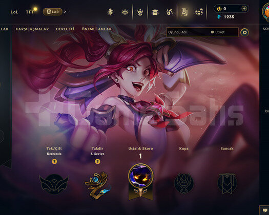 TR Unranked | 2 Kostüm - 24 Hero | LoL