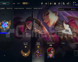 EUW SAVAŞ KRALİÇESİ KATARİNA P3-P2 MMR 18K M.Ö ACC