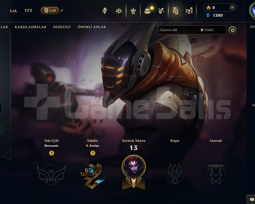 TR Unranked | 2 Kostüm - 24 Hero | LoL