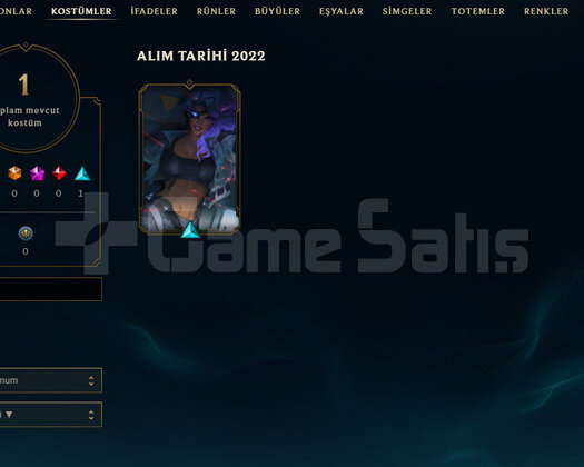 TR Unranked | 1 Kostüm - 26 Hero | LoL