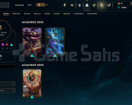 TR Bronz 3 | 3 Kostüm - 36 Hero | LoL Hesap