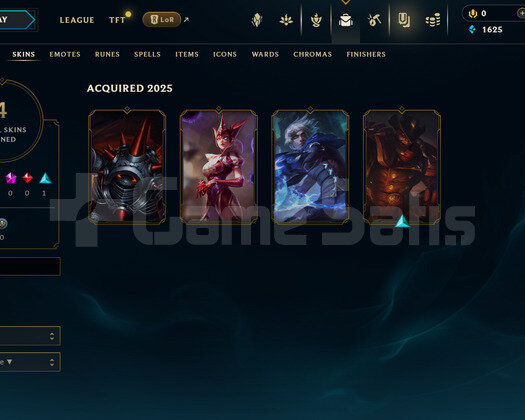 TR Unranked | 4 Kostüm - 31 Hero | LoL Hesap