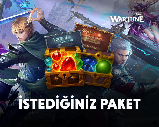 Wartune Ultra İstediğiniz Paket