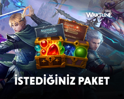 Wartune Ultra İstediğiniz Paket