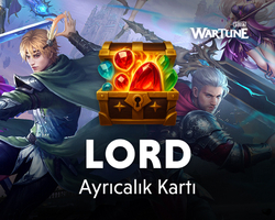 Wartune Ultra Lord Ayrıcalık Kartı