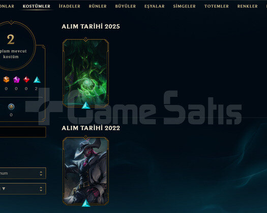 TR Unranked | 2 Kostüm - 26 Hero | LoL