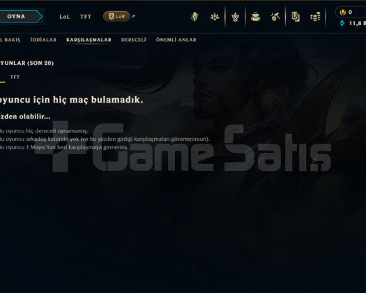 2022 KURULUM / 2 YASUO KOSTÜMÜ / 41 LEVEL