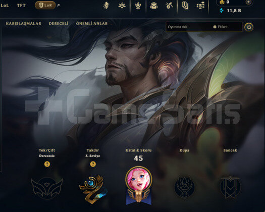 2022 KURULUM / 2 YASUO KOSTÜMÜ / 41 LEVEL