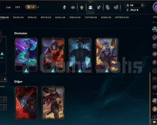 1.6M YASUO + 1.3M ZED ACİL SATILIK OTP HESABI