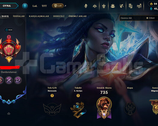 TR / 404 LEVEL / 158 SKIN / FULL HERO / +MAIL