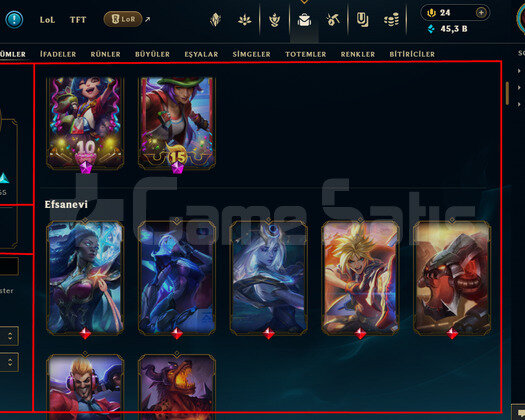 TR / 404 LEVEL / 158 SKIN / FULL HERO / +MAIL