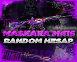 | ÖZEL STOK | MASKARA M416 RANDOM HESAP BOŞ YOK