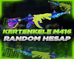 | ÖZEL STOK | KERTENKELE M416 RANDOM HESAP BOŞ YOK
