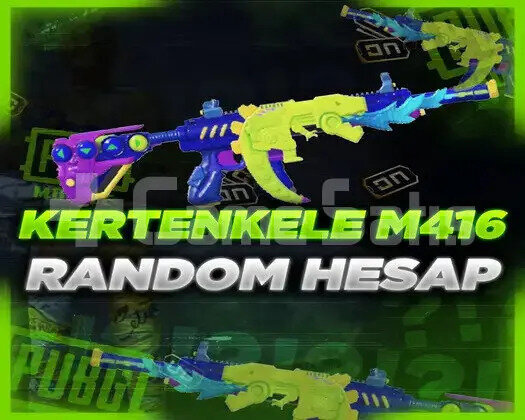 | ÖZEL STOK | KERTENKELE M416 RANDOM HESAP BOŞ YOK