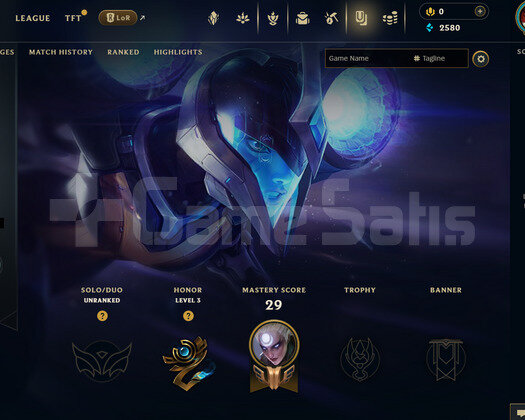 TR Unranked | 3 Kostüm - 30 Hero | LoL Hesap
