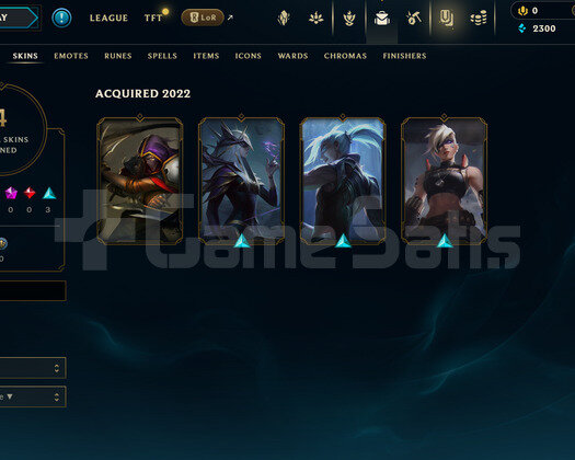 TR Unranked | 4 Kostüm - 27 Hero | LoL Hesap