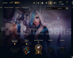 EUW Unranked | 4 Kostüm - 25 Hero | LoL Hesap