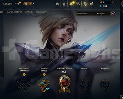 EUW Unranked | 8 Kostüm - 38 Hero | LoL Hesap