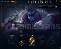 EUW Unranked | 1 Kostüm - 47 Hero | LoL Hesap
