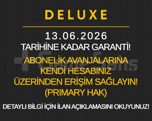 PS PLUS DELUXE / KENDİ HESABINIZA / PS4
