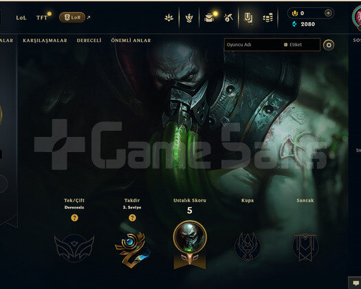 TR Unranked | 1 Kostüm - 28 Hero | LoL