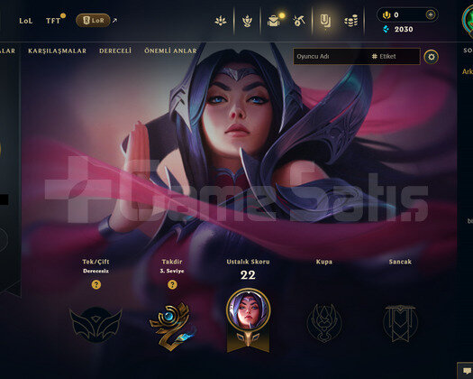 TR Unranked | 1 Kostüm - 20 Hero | LoL