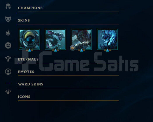 TR Unranked | 3 Kostüm - 27 Hero | LoL Hesap