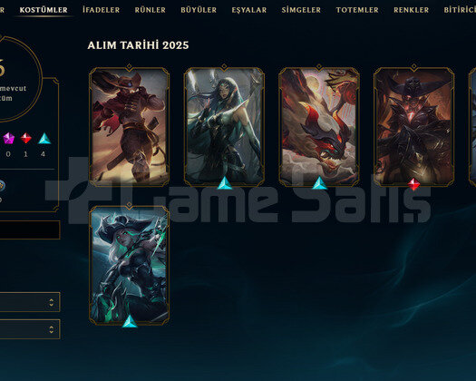 TR Unranked | 6 Kostüm - 26 Hero | LoL