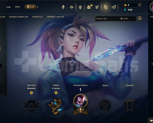 TR Unranked | 6 Kostüm - 25 Hero | RANKED READY!