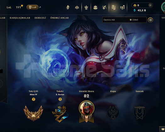 TR Gold 4 | 2 Kostüm - 24 Hero | RANKED READY!