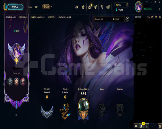 ACİL LOL HESABI SATILIR / RUH ÇİÇEĞİ MORGANA