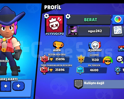 25.000 KUPA DÜŞÜK BÜTÇE BRAWL STARS HESABI KAÇMAZ