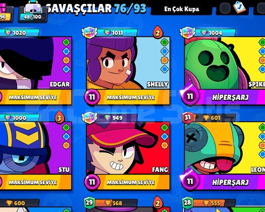25.000 KUPA DÜŞÜK BÜTÇE BRAWL STARS HESABI KAÇMAZ