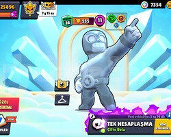 25.000 KUPA DÜŞÜK BÜTÇE BRAWL STARS HESABI KAÇMAZ