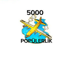 5.000 popülerlik hızlı teslimat