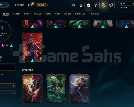 EUW Unranked | 11 Kostüm - 46 Hero | LoL Hesap