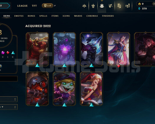 EUW Unranked | 8 Kostüm - 35 Hero | Dereceli Hazır