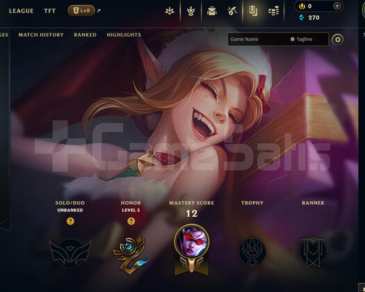 EUW Unranked | 8 Kostüm - 35 Hero | Dereceli Hazır