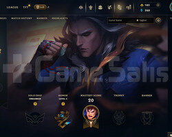 EUW Unranked | 7 Kostüm - 33 Hero | LoL Hesap