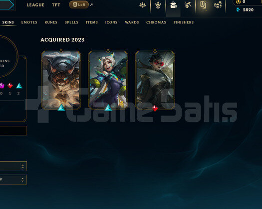 EUW Unranked | 3 Kostüm - 29 Hero | LoL Hesap