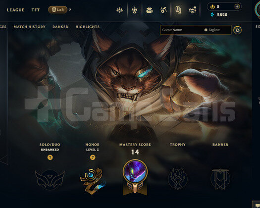 EUW Unranked | 3 Kostüm - 29 Hero | LoL Hesap
