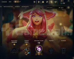 EUW Unranked | 2 Kostüm - 25 Hero | LoL Hesap