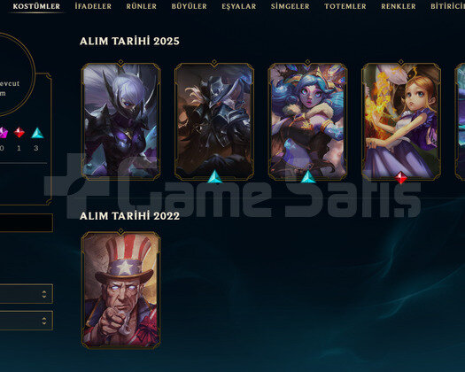 TR Unranked | 6 Kostüm - 49 Hero | LoL